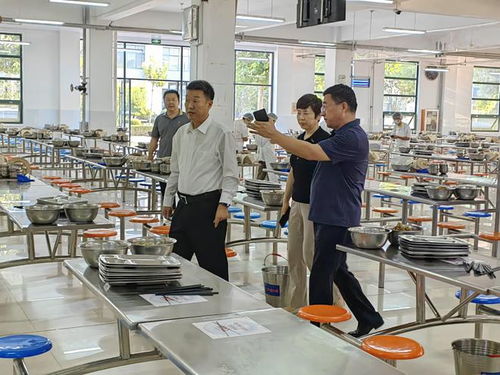 孫戰勇督導學校食品安全工作